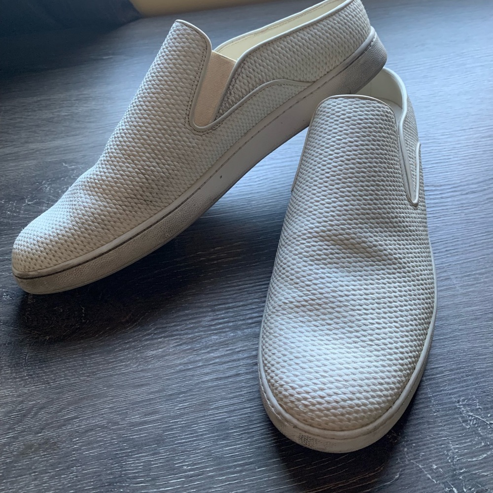 Vince White Mules